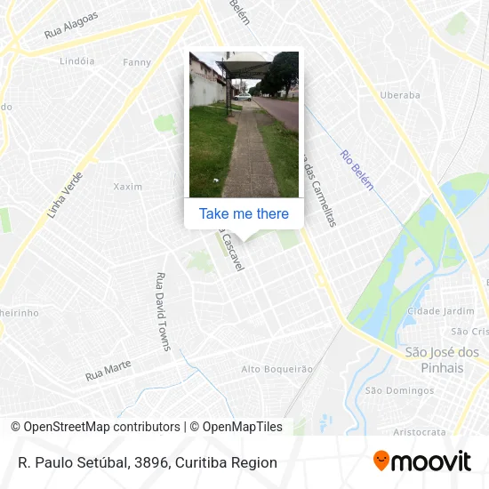 R. Paulo Setúbal, 3896 map