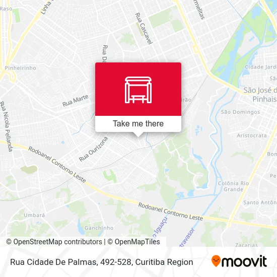 Rua Cidade De Palmas, 492-528 map