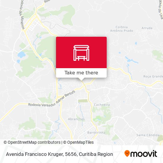Avenida Francisco Kruger, 5656 map