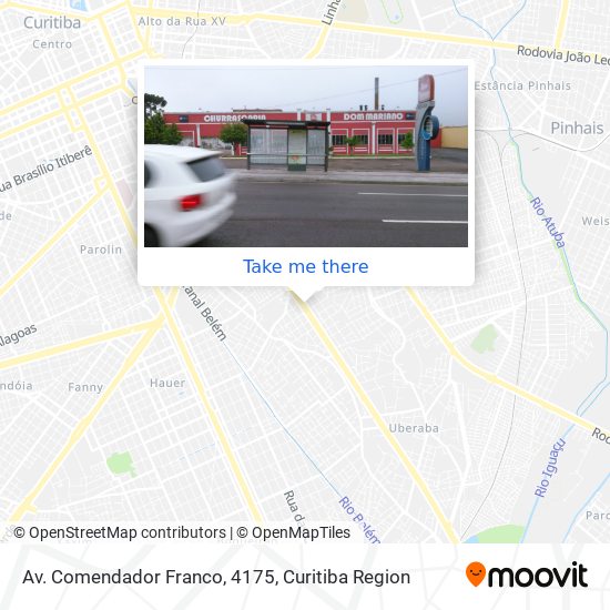 Av. Comendador Franco, 4175 map