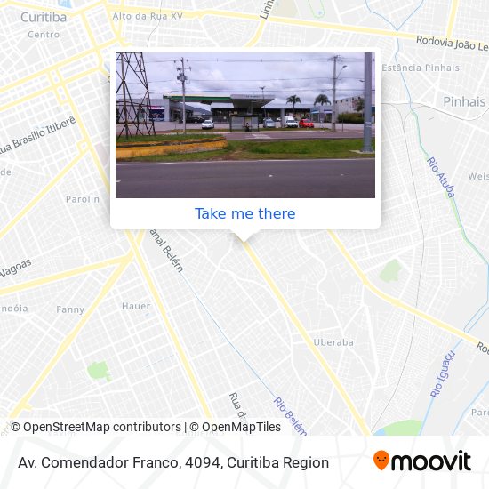 Av. Comendador Franco, 4094 map