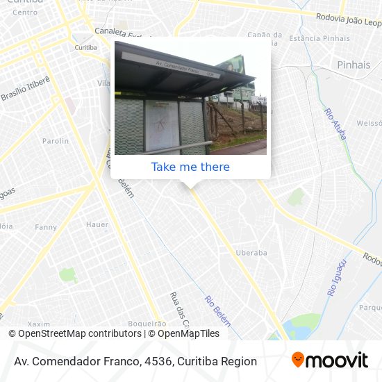 Av. Comendador Franco, 4536 map