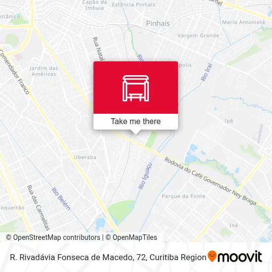 R. Rivadávia Fonseca de Macedo, 72 map