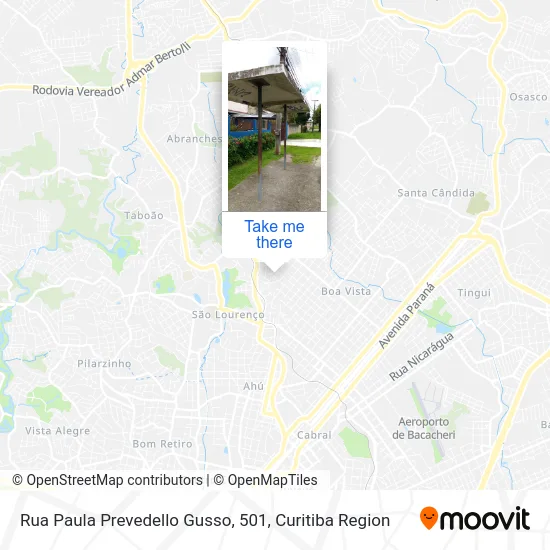 Rua Paula Prevedello Gusso, 501 map