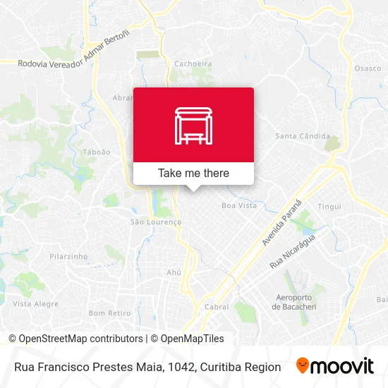 Rua Francisco Prestes Maia, 1042 map