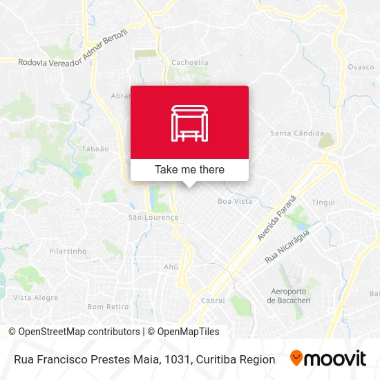 Rua Francisco Prestes Maia, 1031 map