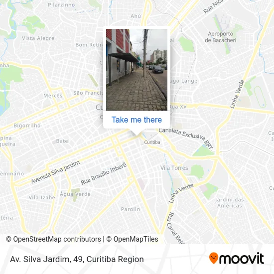 Av. Silva Jardim, 49 map
