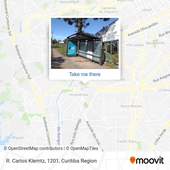 R. Carlos Klemtz, 1201 map