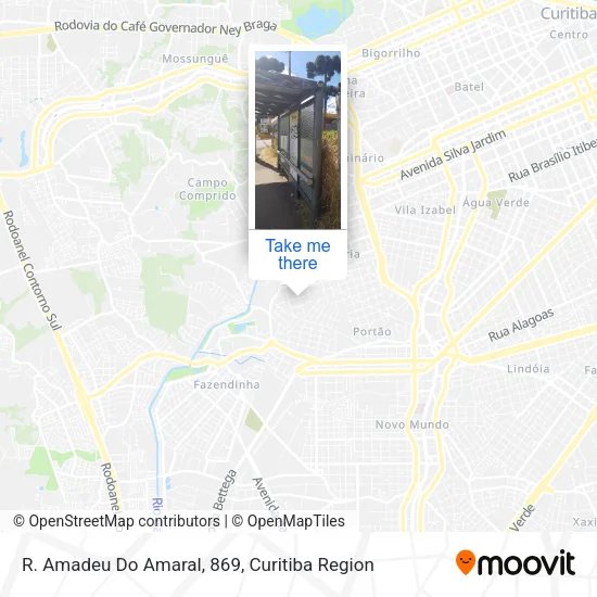 R. Amadeu Do Amaral, 869 map