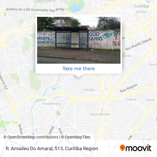 R. Amadeu Do Amaral, 513 map