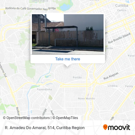 R. Amadeu Do Amaral, 514 map