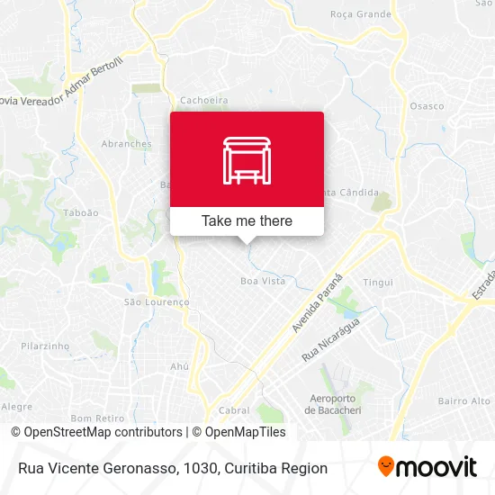 Rua Vicente Geronasso, 1030 map