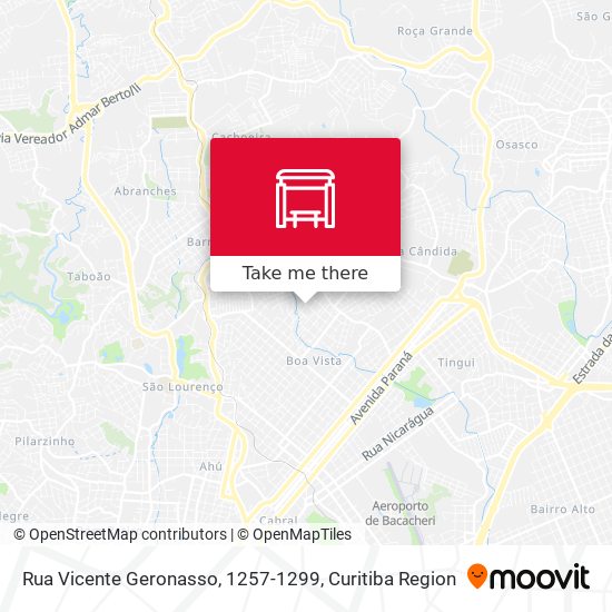 Rua Vicente Geronasso, 1257-1299 map