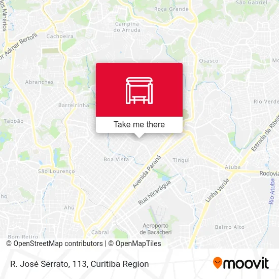 R. José Serrato, 113 map
