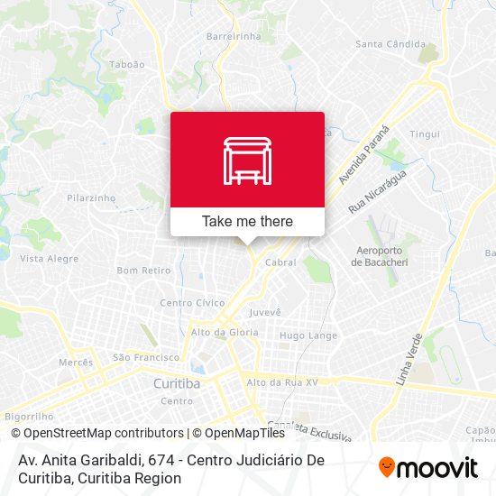 Av. Anita Garibaldi, 674 - Centro Judiciário De Curitiba map