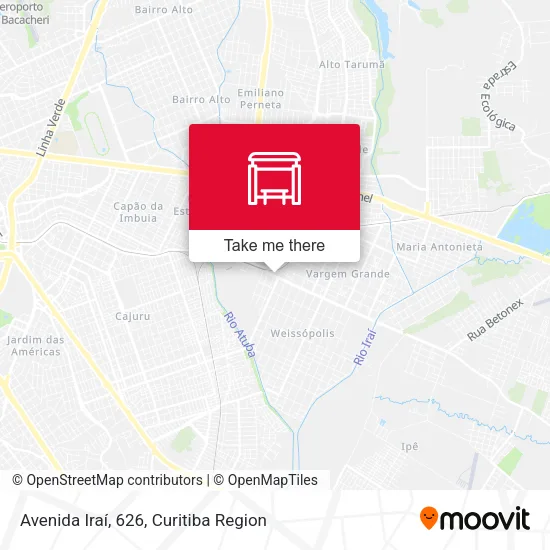 Avenida Iraí, 626 map