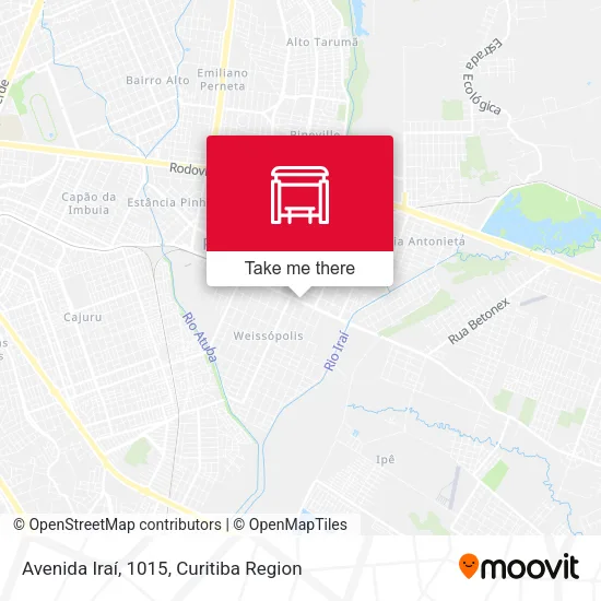 Avenida Iraí, 1015 map