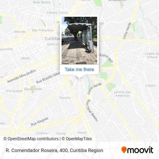 R. Comendador Roseira, 400 map