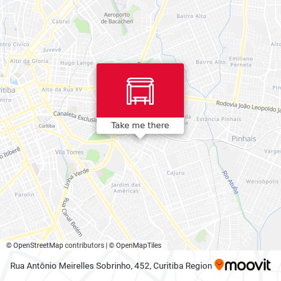 Rua Antônio Meirelles Sobrinho, 452 map