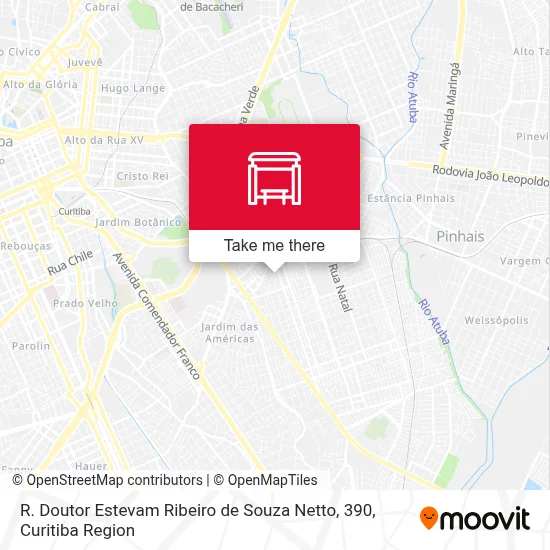 R. Doutor Estevam Ribeiro de Souza Netto, 390 map
