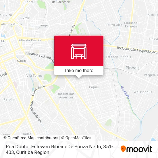 Rua Doutor Estevam Ribeiro De Souza Netto, 351-403 map