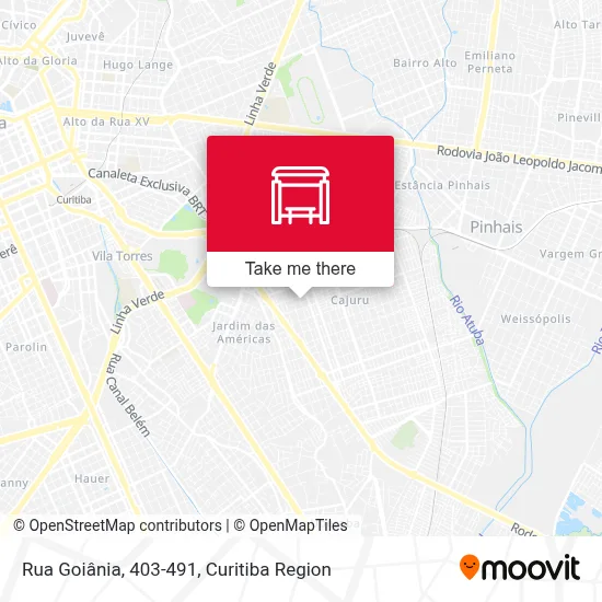 Rua Goiânia, 403-491 map