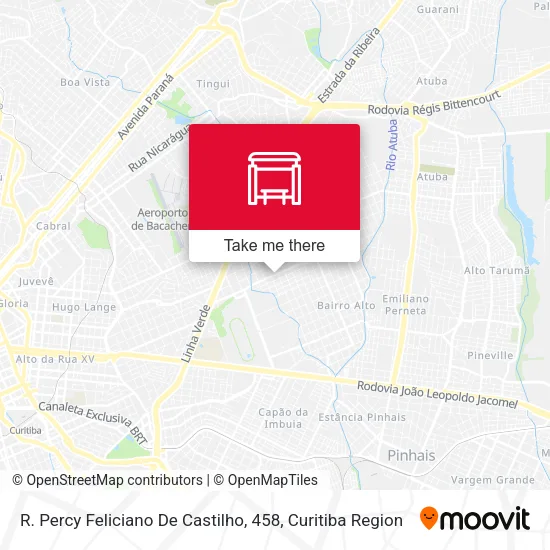 R. Percy Feliciano De Castilho, 458 map