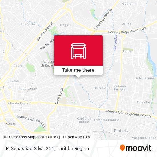 R. Sebastião Silva, 251 map