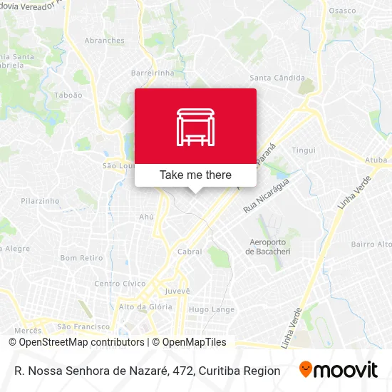 R. Nossa Senhora de Nazaré, 472 map