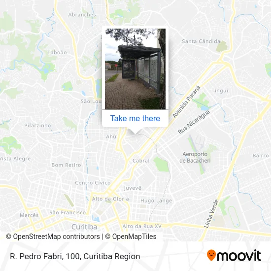 R. Pedro Fabri, 100 map