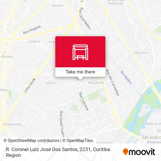 R. Coronel Luiz José Dos Santos, 2231 map