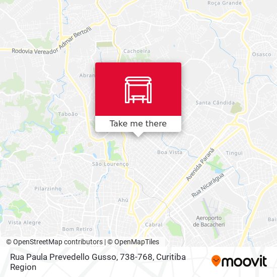 Rua Paula Prevedello Gusso, 738-768 map