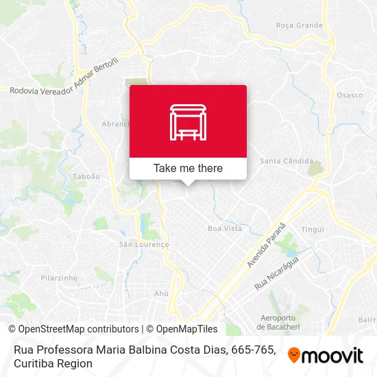 Rua Professora Maria Balbina Costa Dias, 665-765 map