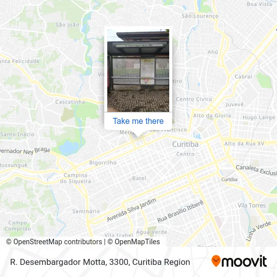 R. Desembargador Motta, 3300 map