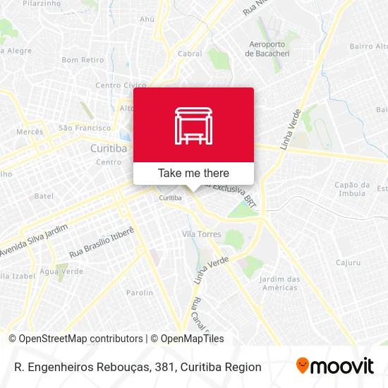 R. Engenheiros Rebouças, 381 map