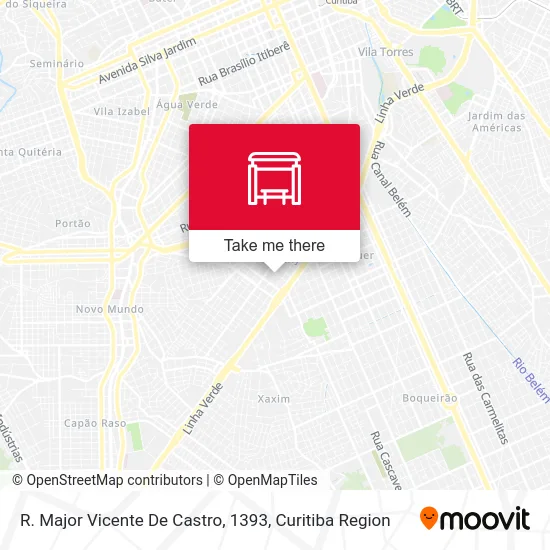 R. Major Vicente De Castro, 1393 map