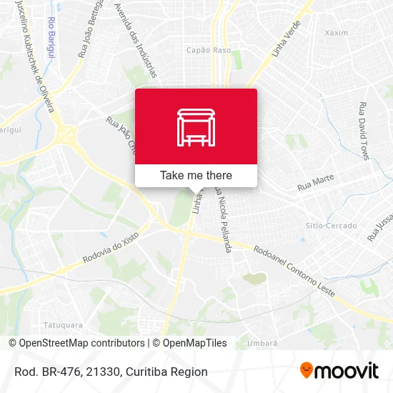 Rod. BR-476, 21330 map