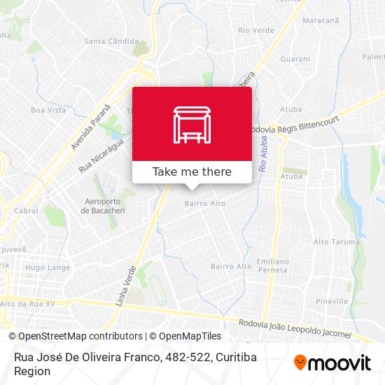 Rua José De Oliveira Franco, 482-522 map