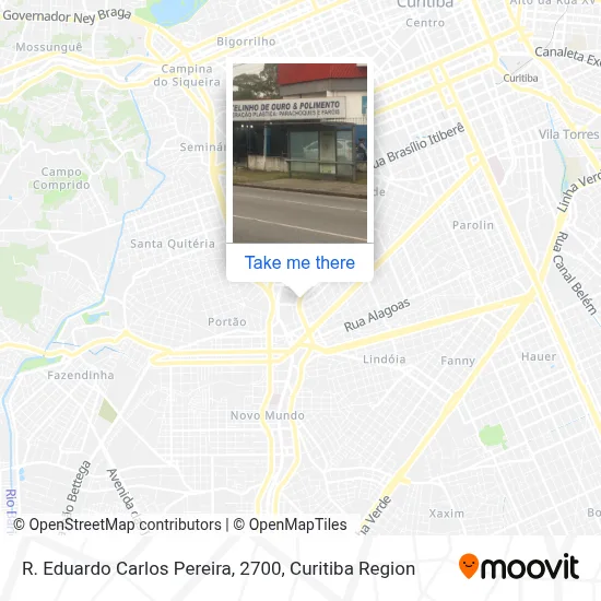 R. Eduardo Carlos Pereira, 2700 map