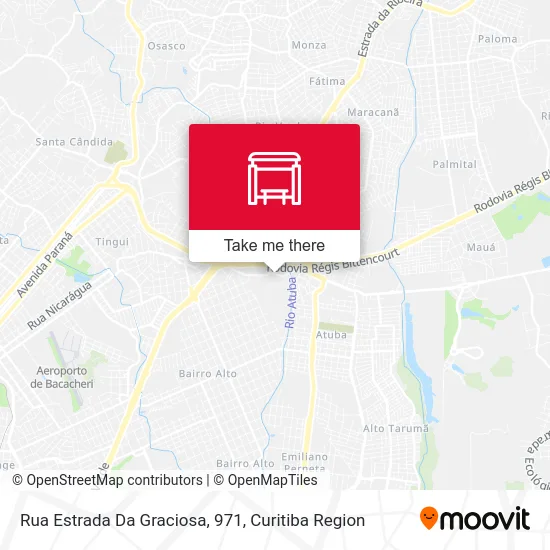 Rua Estrada Da Graciosa, 971 map