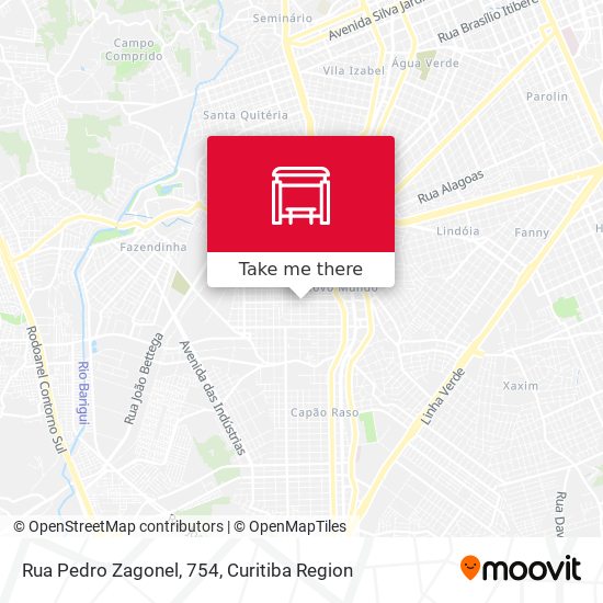 Rua Pedro Zagonel, 754 map
