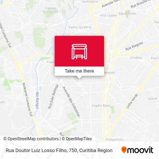 Rua Doutor Luiz Losso Filho, 750 map