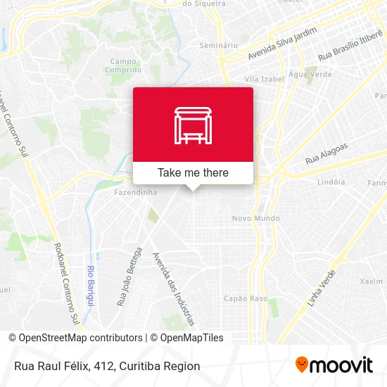 Rua Raul Félix, 412 map