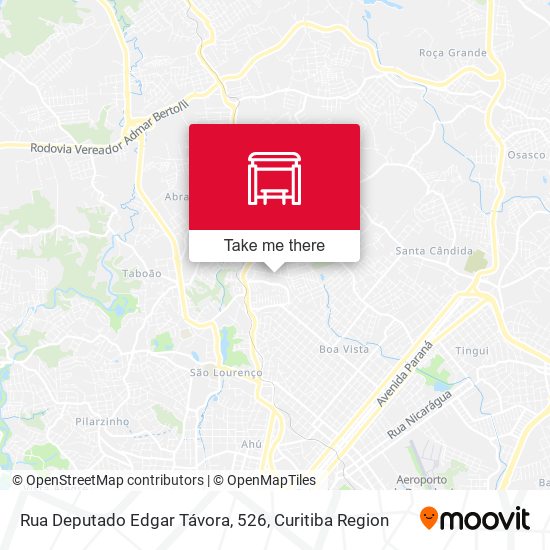 Rua Deputado Edgar Távora, 526 map