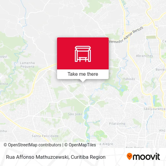 Rua Affonso Mathuzcewski map