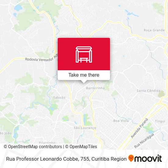 Rua Professor Leonardo Cobbe, 755 map