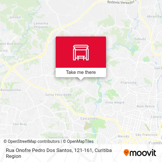 Rua Onofre Pedro Dos Santos, 121-161 map