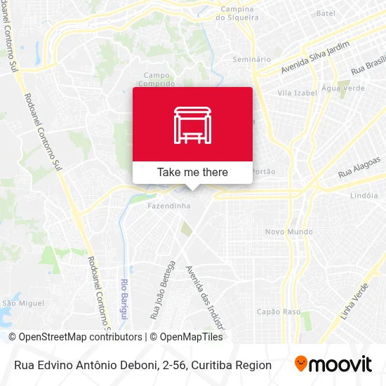 Rua Edvino Antônio Deboni, 2-56 map