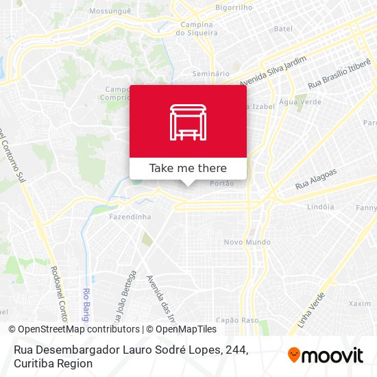 Rua Desembargador Lauro Sodré Lopes, 244 map