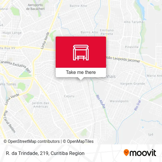 R. da Trindade, 219 map